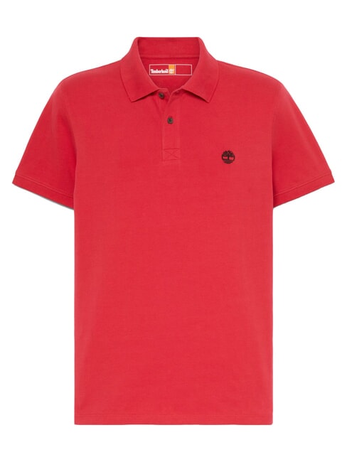 MILLERS RIVER Polo a maniche corte american beauty - Polo Uomo