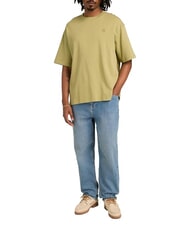 TIMBERLAND DUNSTAN RIVER T-Shirt in cotone light green - T-shirt Uomo - 3