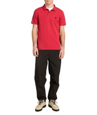 TIMBERLAND MILLERS RIVER Polo a maniche corte american beauty - Polo Uomo - 3
