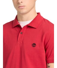 TIMBERLAND MILLERS RIVER Polo a maniche corte american beauty - Polo Uomo - 4