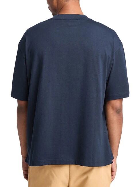 DUNSTAN RIVER T-Shirt in cotone dark sapphire - T-shirt Uomo