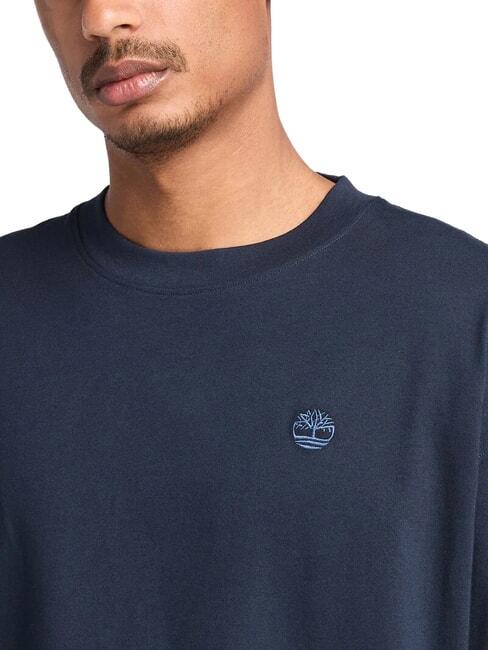 DUNSTAN RIVER T-Shirt in cotone dark sapphire - T-shirt Uomo