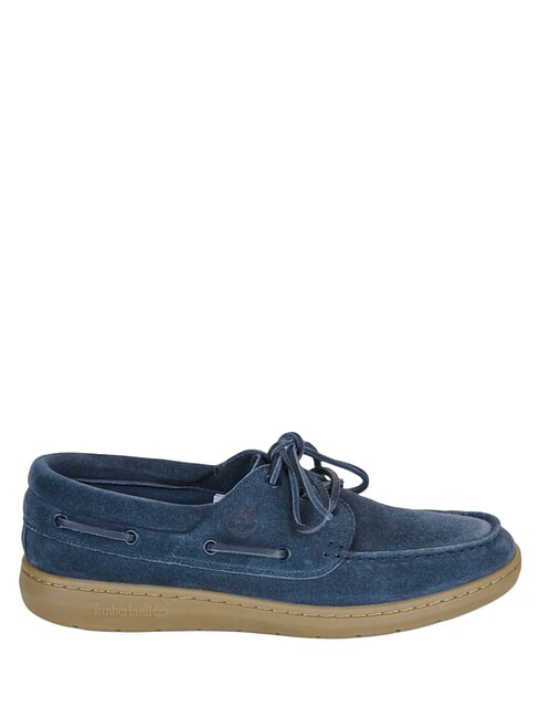 PORTOFINO Mocassino in pelle navy suede - Scarpe Uomo