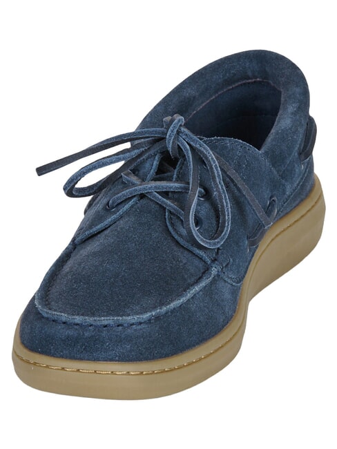 PORTOFINO Mocassino in pelle navy suede - Scarpe Uomo