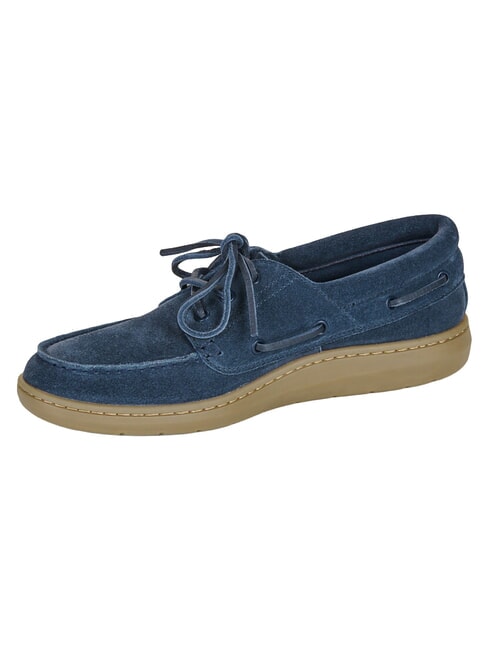 PORTOFINO Mocassino in pelle navy suede - Scarpe Uomo
