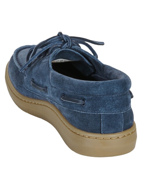 PORTOFINO Mocassino in pelle navy suede - Scarpe Uomo