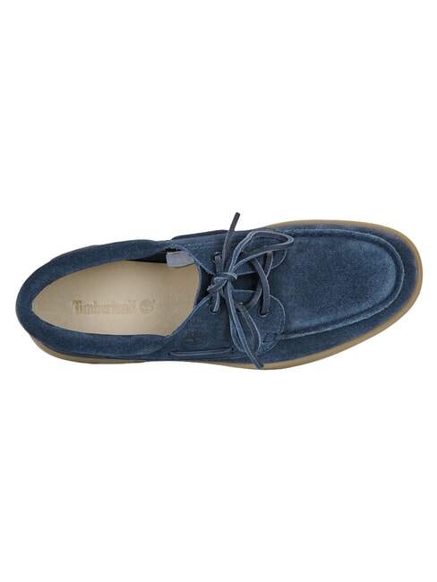 PORTOFINO Mocassino in pelle navy suede - Scarpe Uomo