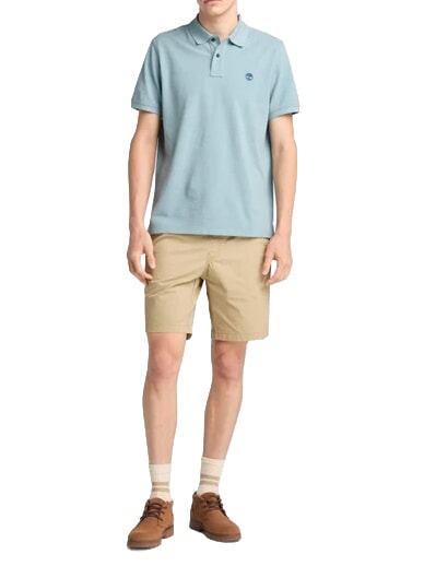 MILLERS RIVER Polo in cotone gray dawn - Polo Uomo