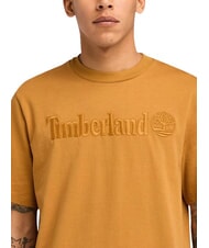 TIMBERLAND EMBROIDERY TONAL T-shirt in cotone wheat boot - T-shirt Uomo - 4