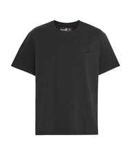 TIMBERLAND SILICON BADGE T-shirt in cotone, a maniche corte NERO - T-shirt Uomo - 4