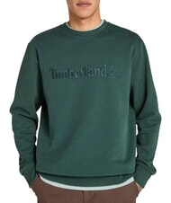 TIMBERLAND EMBROIDERY TONAL Felpa girocollo green gables - Felpe Uomo - 3