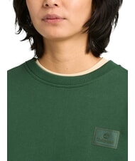 TIMBERLAND SILICON BADGE Felpa a girocollo pineneedle - Felpe Uomo - 4