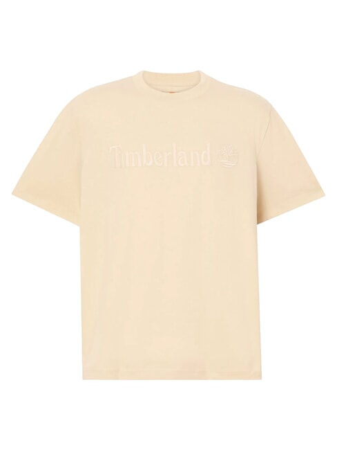 EMBROIDERY TONAL T-shirt in cotone putty - T-shirt Uomo