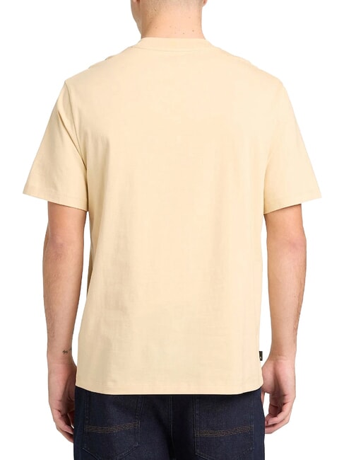 EMBROIDERY TONAL T-shirt in cotone putty - T-shirt Uomo