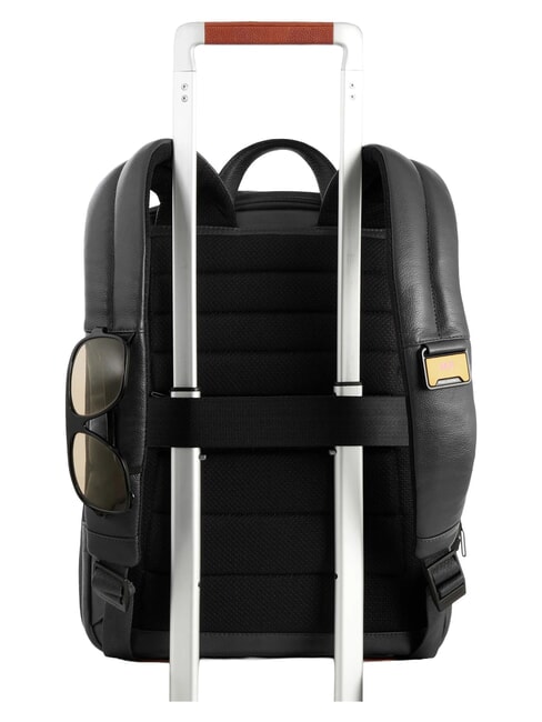 RUSSEL Zaino porta PC 14", in pelle Nero - Zaini da lavoro porta PC