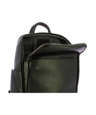 PIQUADRO BLACK SQUARE Zaino porta PC 13", in pelle Nero - Zaini da lavoro porta PC - 4