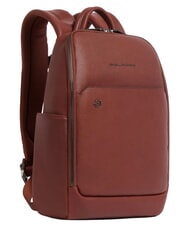 PIQUADRO BLACK SQUARE Zaino porta PC 13", in pelle CUOIO - Zaini da lavoro porta PC - 2