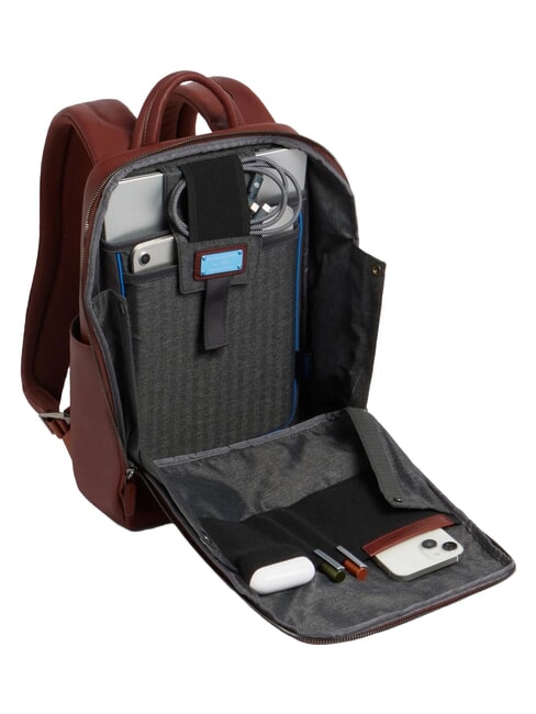 BLACK SQUARE Zaino porta PC 13", in pelle CUOIO - Zaini da lavoro porta PC