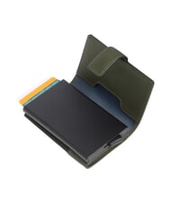 PIQUADRO W145 Portacard con slide system VERDE - Portafogli Uomo - 2