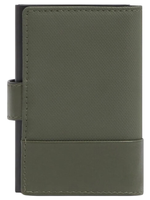 W145 Portacard con slide system VERDE - Portafogli Uomo