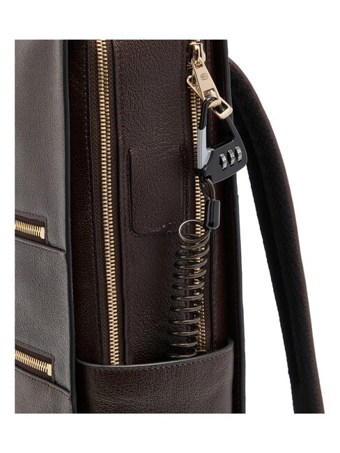 PATRICIA Zaino porta PC 15,6", in pelle MARRONE - Borse Donna