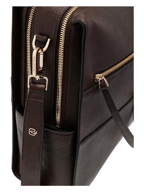 PATRICIA Cartella porta PC 14", in pelle MARRONE - Cartelle Lavoro