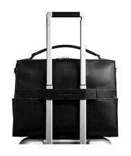 PIQUADRO PATRICIA Cartella porta PC 14", in pelle Nero - Cartelle Lavoro - 3