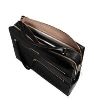 PIQUADRO PATRICIA Cartella porta PC 14", in pelle Nero - Cartelle Lavoro - 4