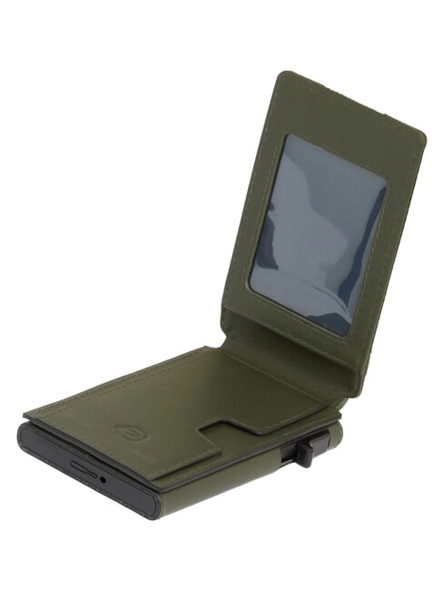 W145 Portacard automatico VERDE - Portafogli Uomo