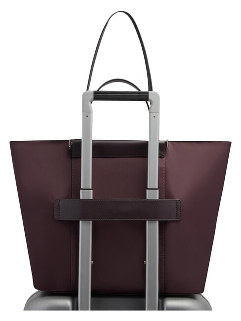 LYRA Shopping Bag porta PC 14" bordeaux 2 - Borse Donna