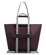 PIQUADRO LYRA Shopping Bag porta PC 14" bordeaux 2 - Borse Donna - 3