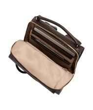 PIQUADRO W140 Zaino donna in pelle porta pc 14" MARRONE - Zaini da lavoro porta PC - 4