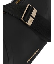 PIQUADRO CIRCLE Borsa a tracolla, in pelle Nero - Borse Donna - 4