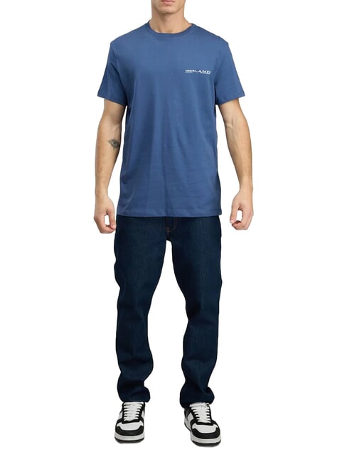 Y2K T-shirt in cotone, a maniche corte oceana - T-shirt Uomo