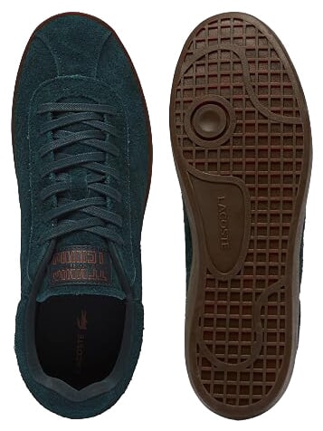 BASESHOT Sneakers in pelle dk grn/dk gum - Scarpe Uomo