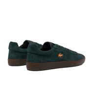 LACOSTE BASESHOT Sneakers in pelle dk grn/dk gum - Scarpe Uomo - 4