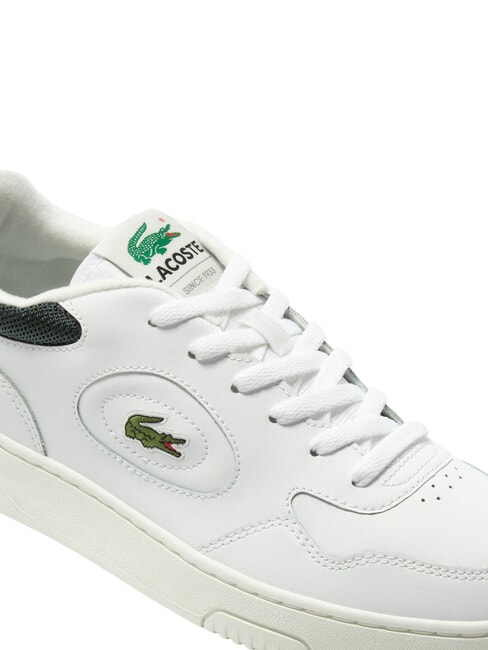 LINESET Sneakers wht/dk grn - Scarpe Uomo