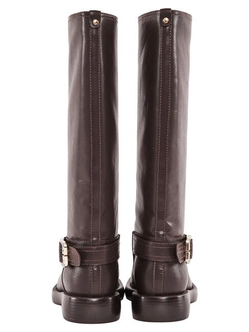 LOLA Stivali in pelle coffee - Scarpe Donna