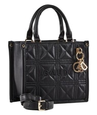 GAUD&Igrave; LETIZIA Mini shopping bag con charm NERO - Borse Donna - 2