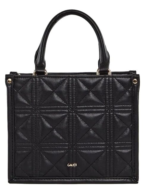 LETIZIA Mini shopping bag con charm NERO - Borse Donna