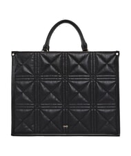 GAUD&Igrave; LETIZIA Shopping bag con charm NERO - Borse Donna - 3