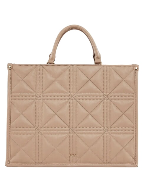 LETIZIA Shopping bag con charm Nude - Borse Donna