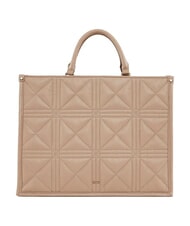 GAUD&Igrave; LETIZIA Shopping bag con charm Nude - Borse Donna - 3