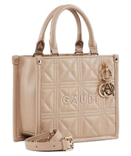 GAUD&Igrave; LETIZIA Mini shopping bag con charm Nude - Borse Donna - 2
