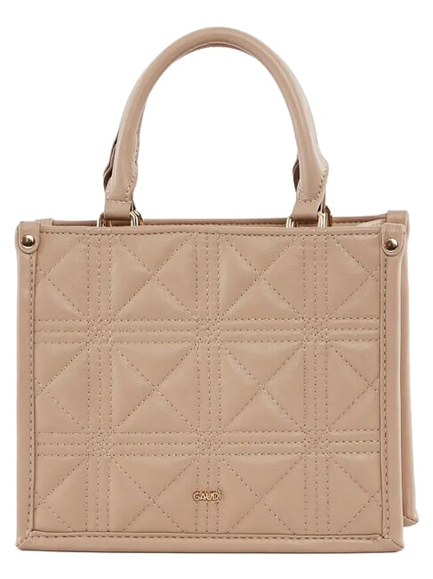LETIZIA Mini shopping bag con charm Nude - Borse Donna