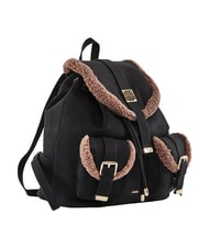 GAUD&Igrave; LYNN Zaino con tasche e logo in metallo NERO - Borse Donna - 2