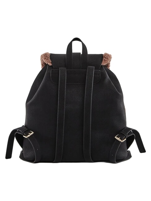 LYNN Zaino con tasche e logo in metallo NERO - Borse Donna