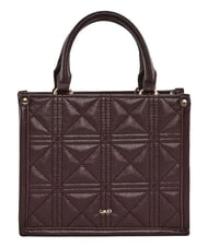 GAUD&Igrave; LETIZIA Mini shopping bag con charm burgundy - Borse Donna - 3