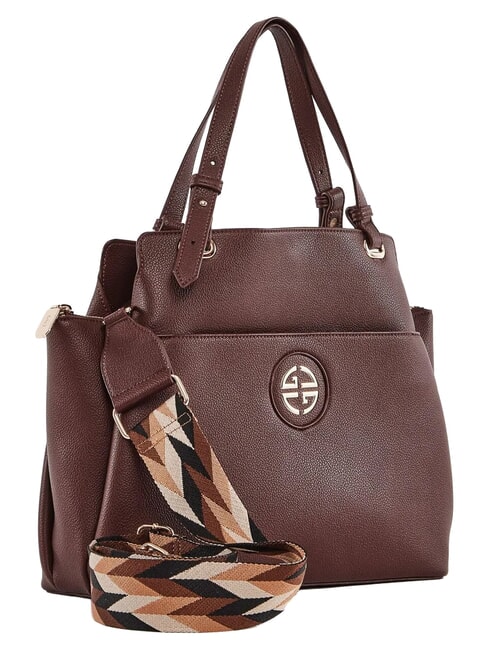 GINNIE Borsa a mano, con tracolla chocolate - Borse Donna