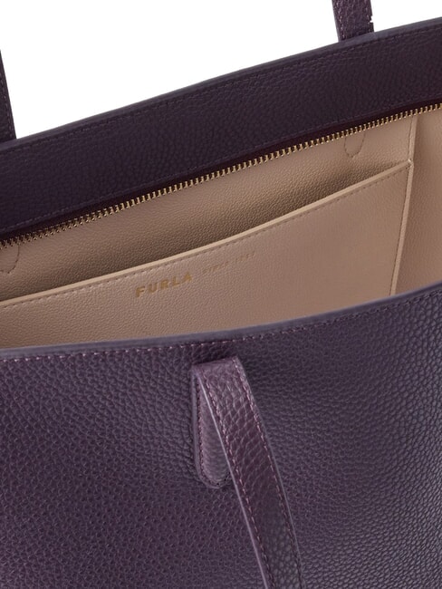 AVA Borsa shopping grande in pelle winter bloom+cotone g int. - Borse Donna